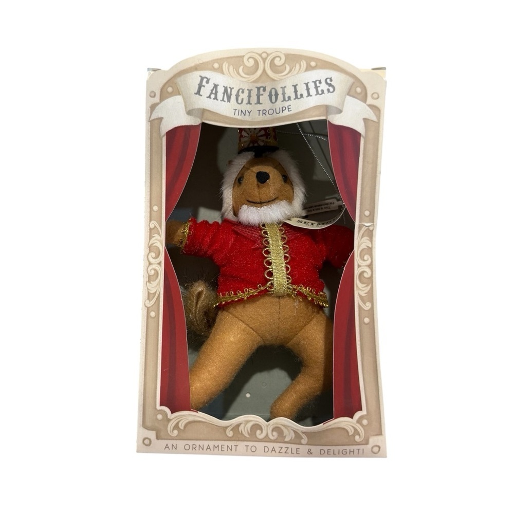 Demdaco Fancifollies Tiny Troupe Seymour the Squirrel Ornament